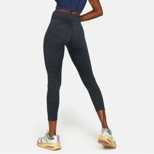Outdoor Voices mid rise space dye grey leggings